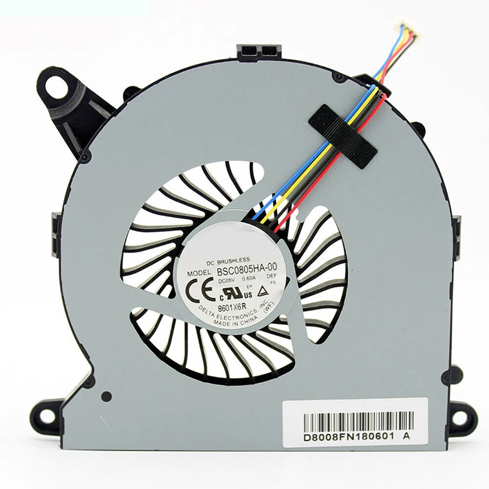 Кулер для процессора ПК DC5V 4-контактный Вентилятор охлаждения Intel nuc8i5hi Bean Canyon NUC8