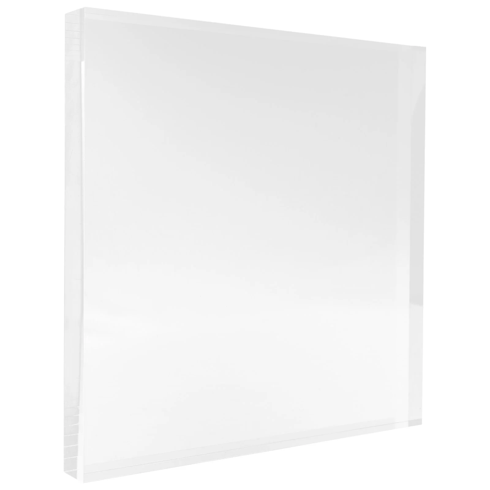 

Acrylic Cube Storage Base Display Rack Bling Ornaments Booth Cosmetics Square