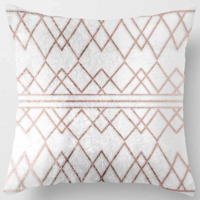 

Pink Black Mandala Print Cushion Cover Sofa Office Decor Rainbow Pillow Cover Home Decor