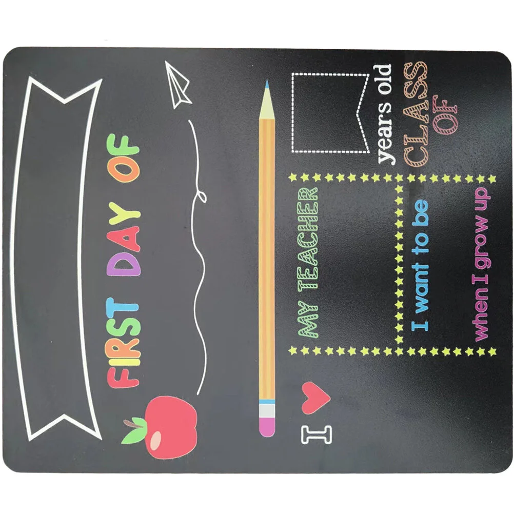 

Ornaments Wear-resistant School Sign Supply Adorable Chalk Board Chalkboard Recording