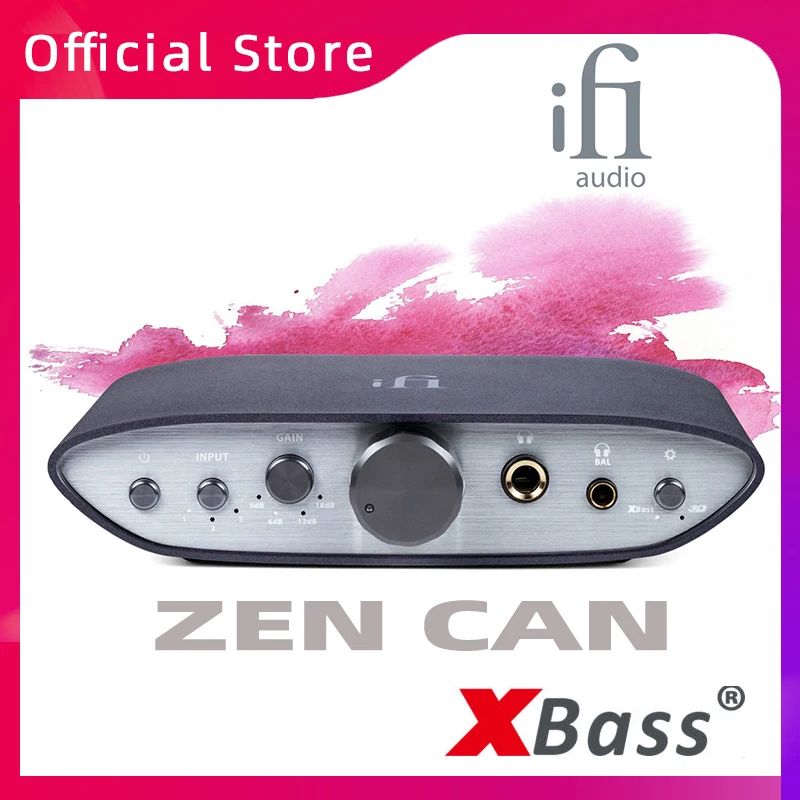 

Настольный сбалансированный усилитель iFi ZEN CAN для наушников, Hi-Fi усилитель мощности музыки, профессиональное аудиооборудование XBass Boost