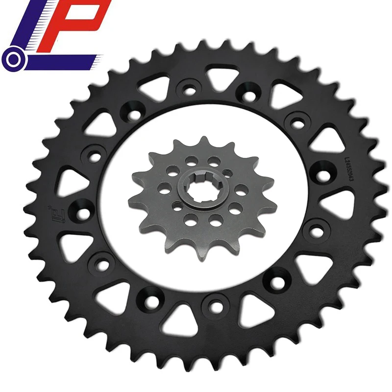 

LOPOR 520 CNC 14T/43T Front Rear Motorcycle Sprocket for Honda VT250 Xelvis MC25 VT 250 MC 25