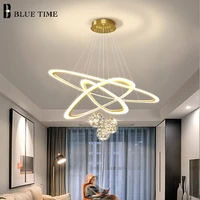 new led chandelier modern home lamp indoor hanging fixture for living room kitchen dining table lamp lustre decor led luminaires