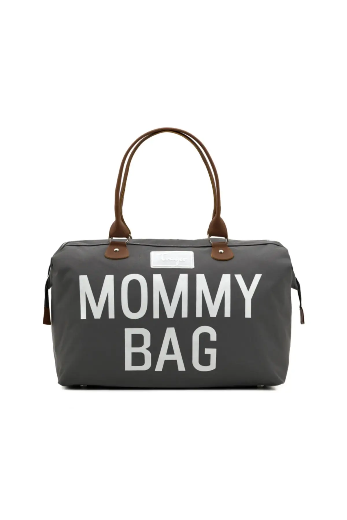 Women's Gray Mommy Bag Mother Baby Care Bag