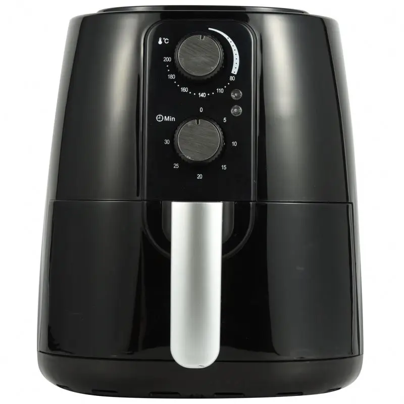 Mechanical Control Deep Air Fryer Oven Oil Free 1500W 4.5L Industrial Electric No Oil Air Fryer