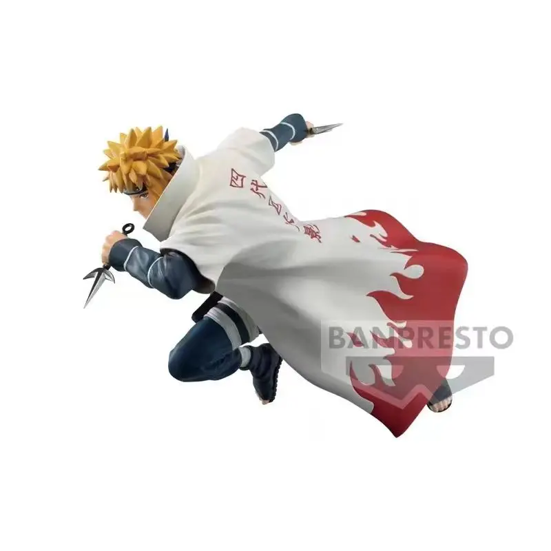 

In Stock Original BANDAI BANPRESTO VIBRATION STARS Namikaze Minato Ⅱ PVC Anime Action Figure Model Collection Toys for Boys Gift