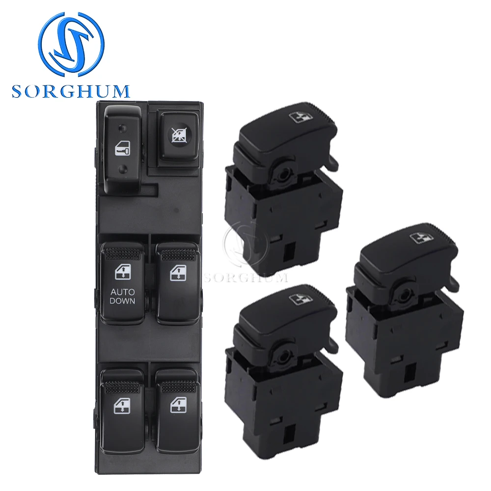 

SORGHUM электрический стеклоподъемник, кнопка управления для Hyundai Tucson 2004 2005 2006 2007 2008 2009 2010 93570-2E000