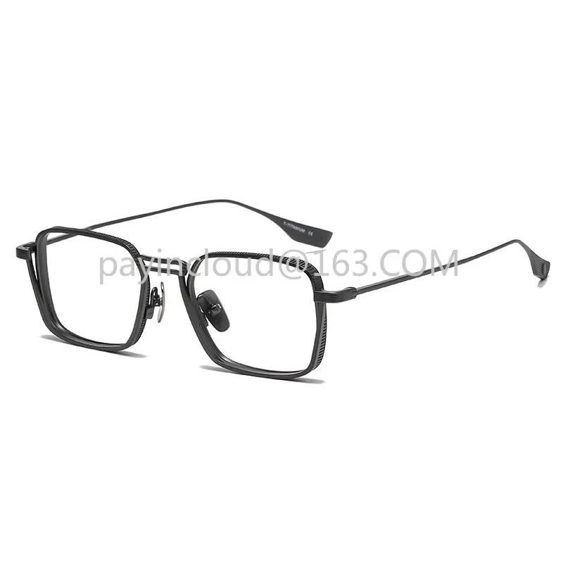 

Подходит для ультратонкой титановой оправы мужских очков с защитой от синего света в стиле ретро