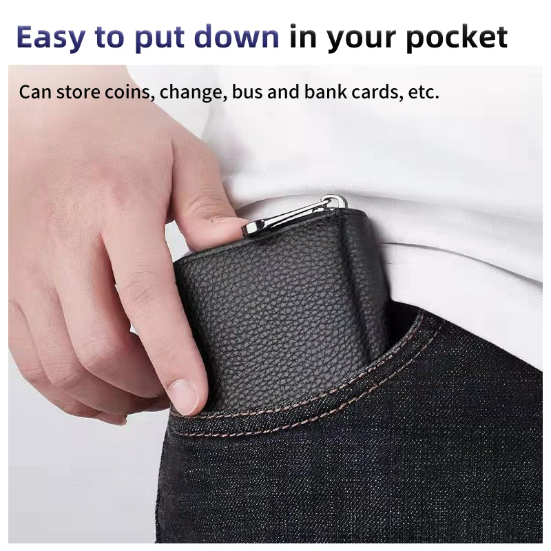 Женский кошелек на молнии модный ретро для мелочи портативный кожаный карт BMW