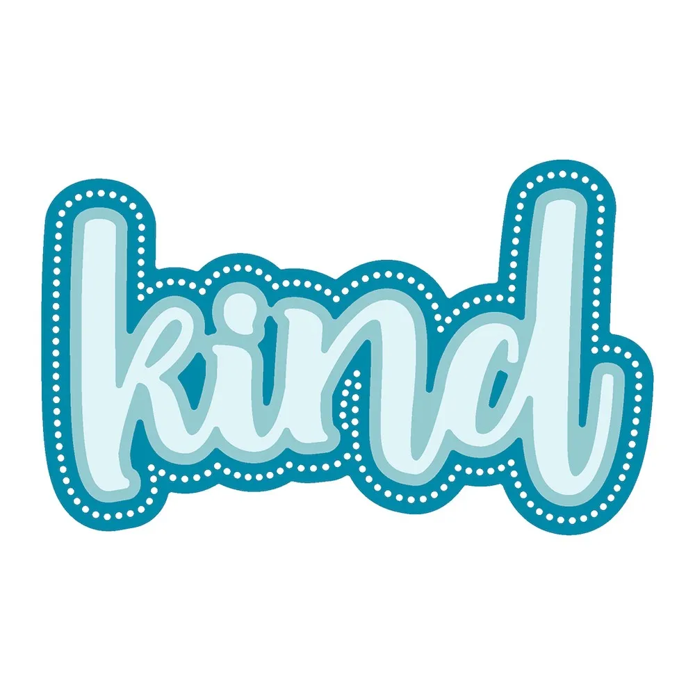 

Kind Buzzword Dies Scrapbooking Metal Cutting Dies Craft Embossing Make Paper Greeting Card Making Template Diy Handmade