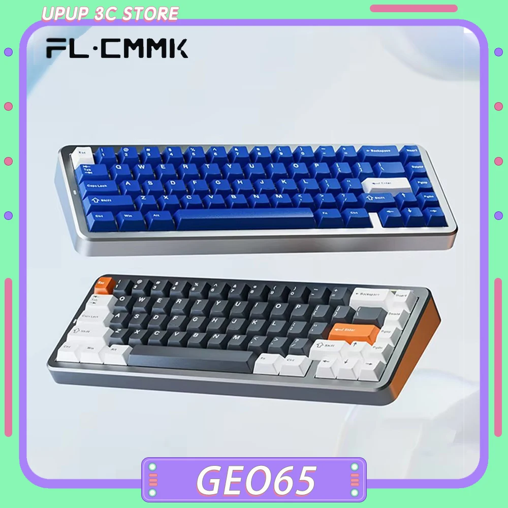 FL Esports GEO65 Механическая клавиатура Трехрежимная беспроводная Игровая из