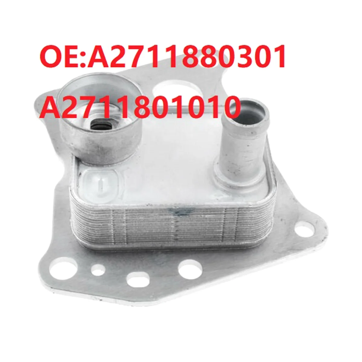 Масляный радиатор двигателя для Mercedes-Benz C250 W204 2012-2014 SLK25 R172 12-15 L4 1.8L A2711880301 A2711801010