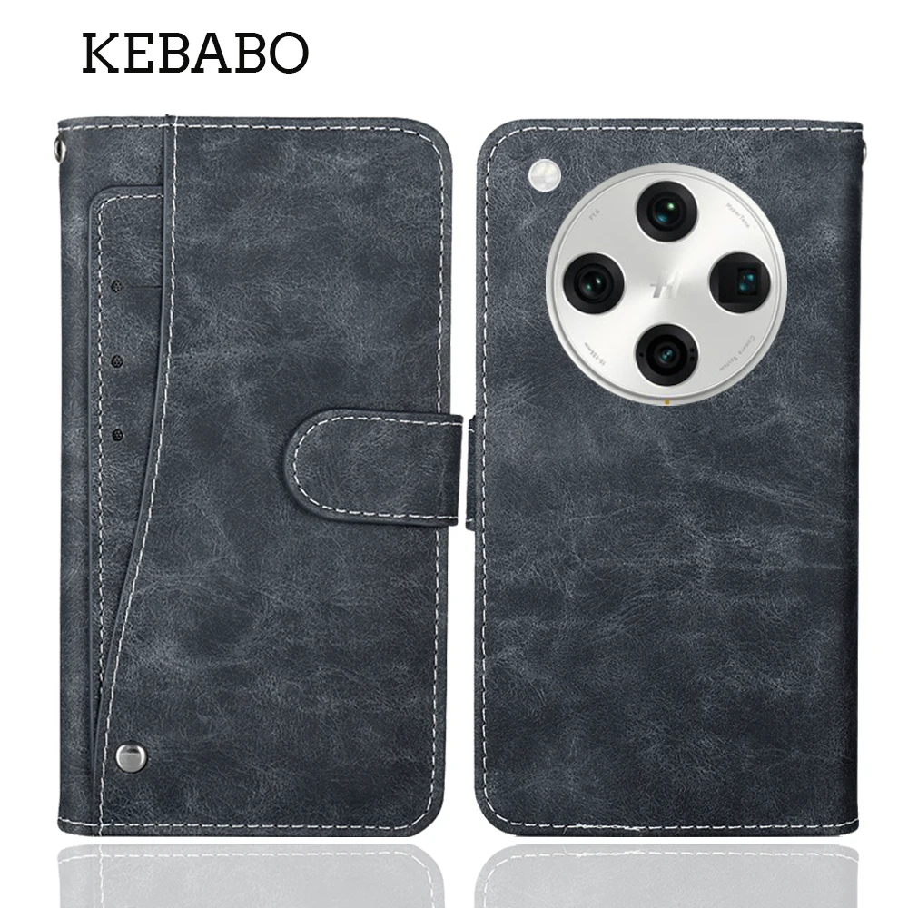 Модный кожаный кошелек для OPPO Find X8 Pro чехол 6 78 дюйма роскошный с отделениями карт