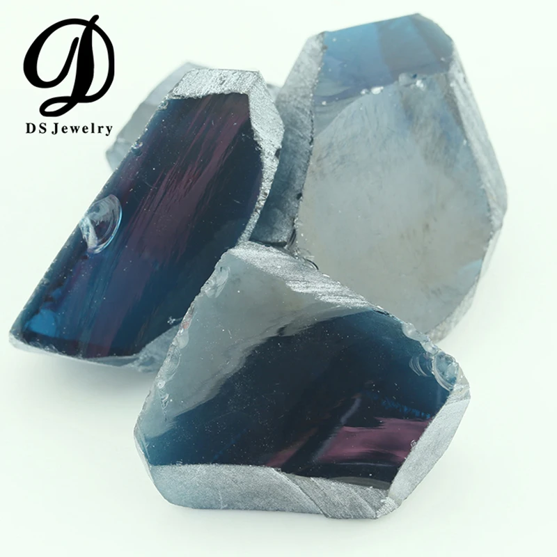 200 г/Лот хорошо продаваемое синтетическое наноситаловое сырье #46 голубое грубое