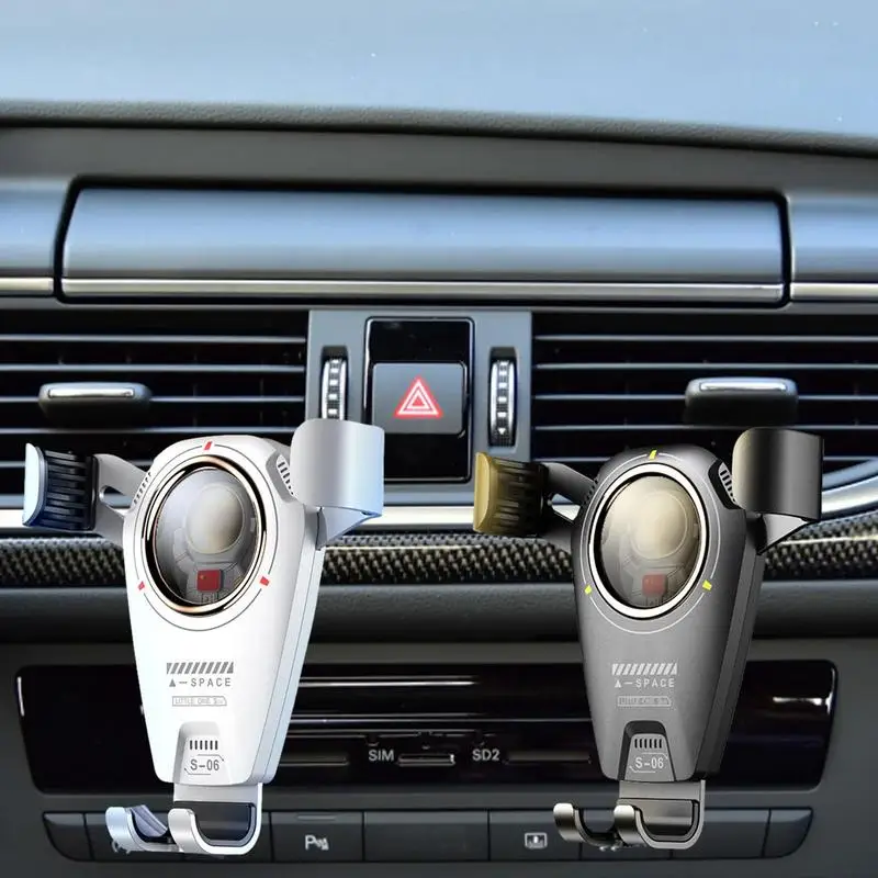 

Car Vent Phone Mount Air Vent Cell Phone Holder Rotating Spaceman Automobile Cradles Car Mount Interior Car Accessories Non-Slip