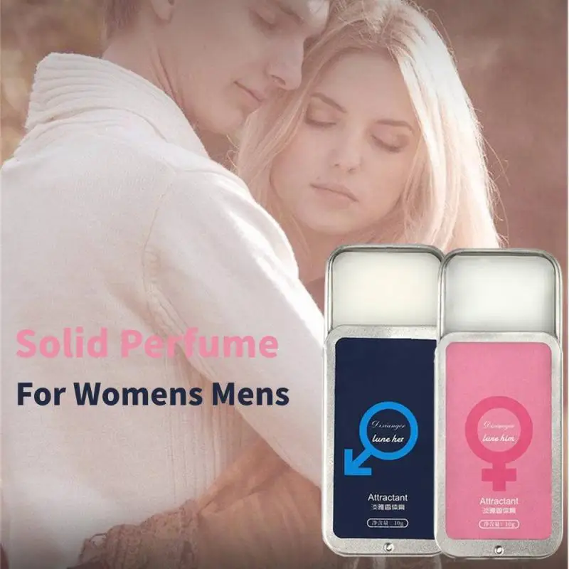 Pheromone твердые духи для мужчин и женщин Твердый бальзам Женский парфюм