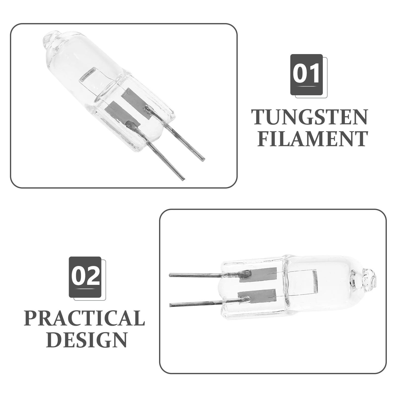 5 шт. 20 Вт 12 В 2900 К основание G4 двухконтактная хрустальная лампа галогенные лампы