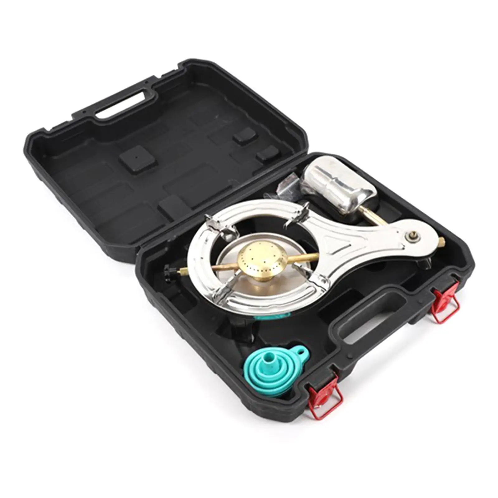 

Ultralight Camping with Storage Box Folding Heater Stainless Steel Cooker Alcohol for Outdoor Hiking Travel Picnic