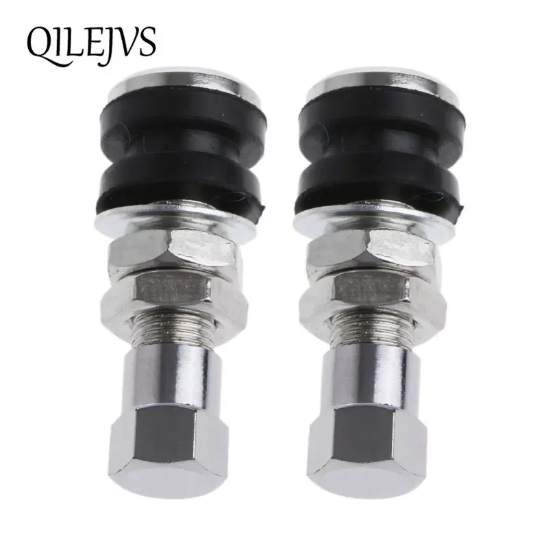 

1 Pair Tire Wheel Valve Tubeless No Tube Stem Motorcycle Car Bike ATV Bicycle