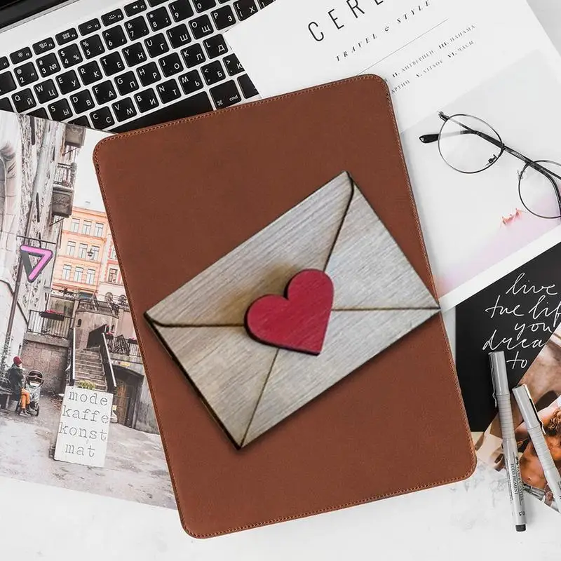 

Anniversary Cards Love Heart Valentines Tiered Tray Decor Farmhouse Rustic Letter Envelope for Wedding Home Party Supply