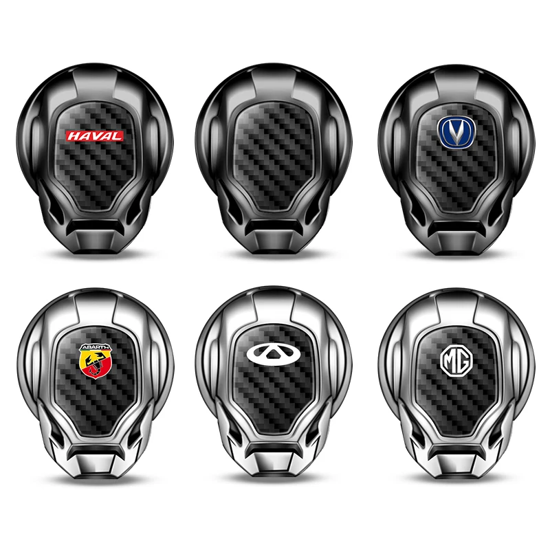1pc Car One-click Start Decor Interior Sticker for Ssangyong Rexton Actyon Sport Tivoli Stavic 2007 Llave Accessories |