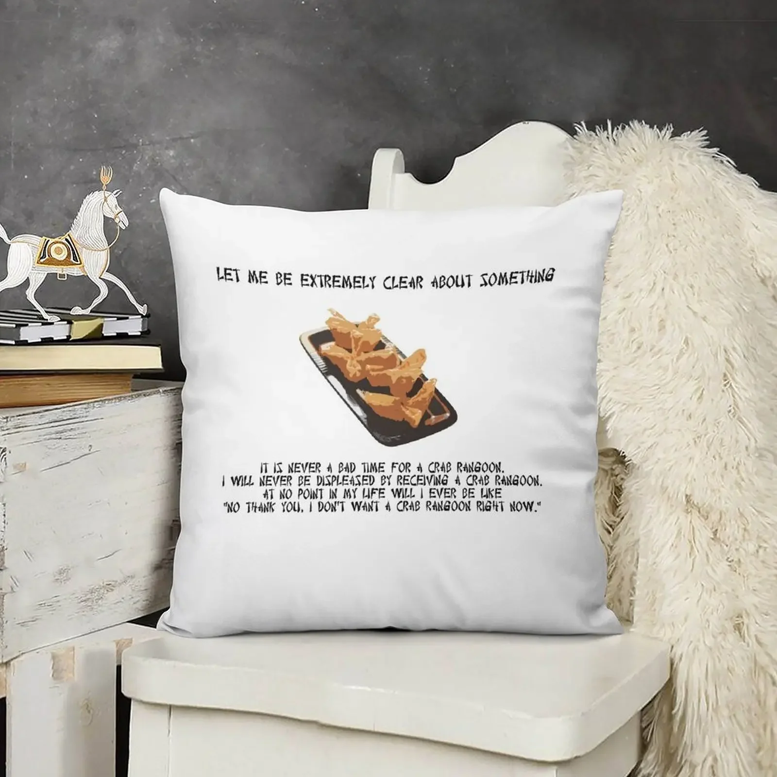 Краб Ругоон? Всегда. Декоративные наволочки для диванных подушек Подушка Детская