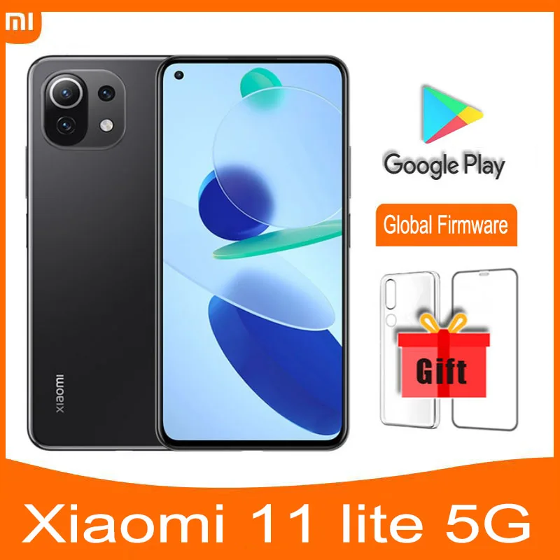 redmi Xiaomi 11 lite zoom 5G 8G 256G 8G 128G Smartphone Snapdragon780G 64MP Cell Phones  AMOLED Full Screen 90HZ ultra light
