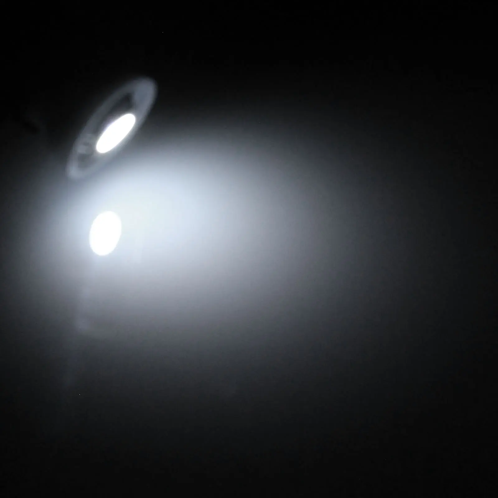 10x белая Автомобильная задняя лампа T10 W5W габаритные огни 1 излучатель 5050 SMD фонарь