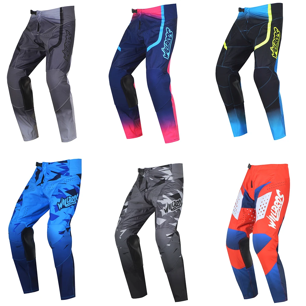 

Willbros Motocross Offroad Pants MX BMX MTB Race ATV Mountain Dirt Bike Cycling For Men Womem