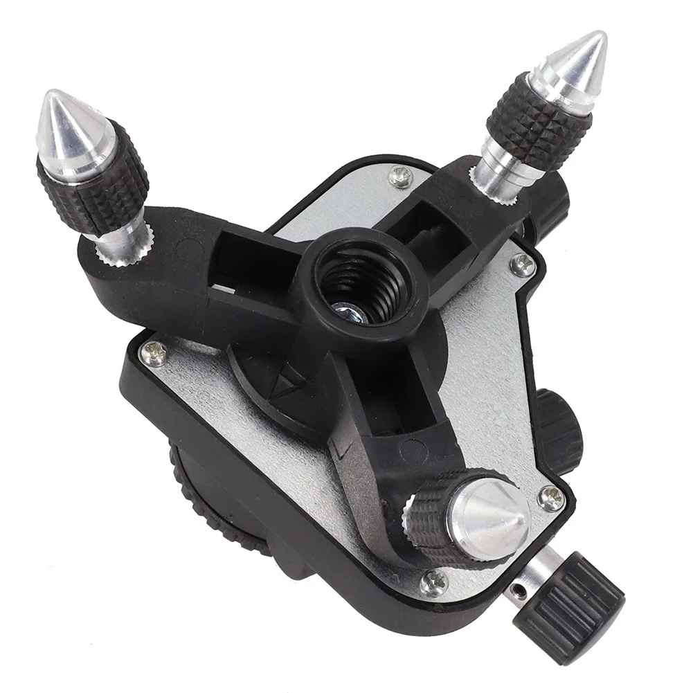 

Durable Practical Meter Bracket Level Adapter Holder Laser Level Tripod Measuring Self Leveling Line 130*109*94mm