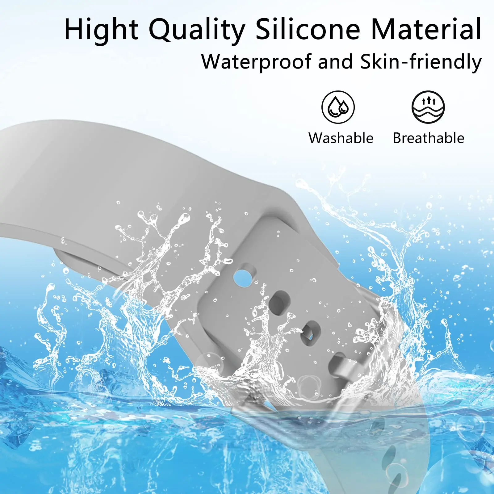 18MM Soft Silicone Straps For 70Mai Saphir Smart Watch Bands Sport Bracelets For 70Mai Watch Belt Wristband Correa Accessories