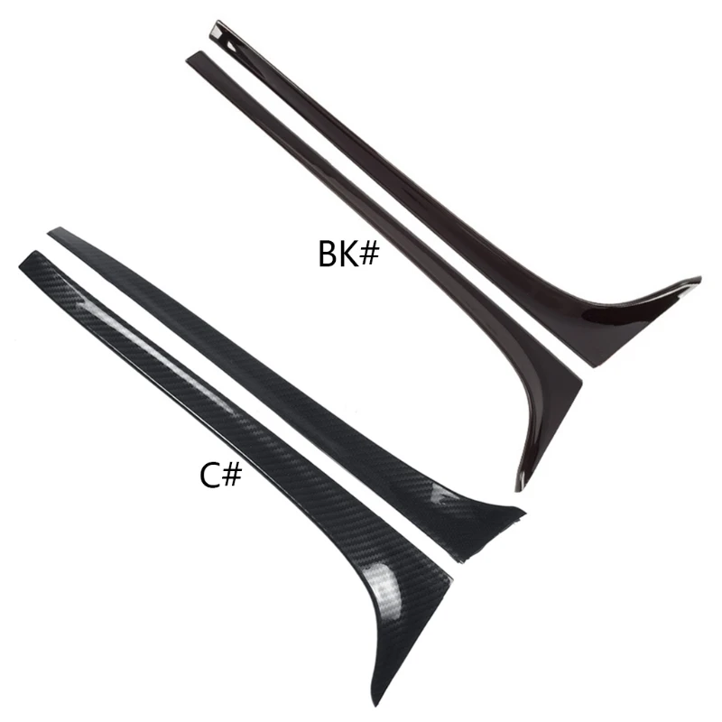 

Car Lip Decoration Diffuser Splitter Crescent Spoiler For GOLF 7 MK7 2014-2017