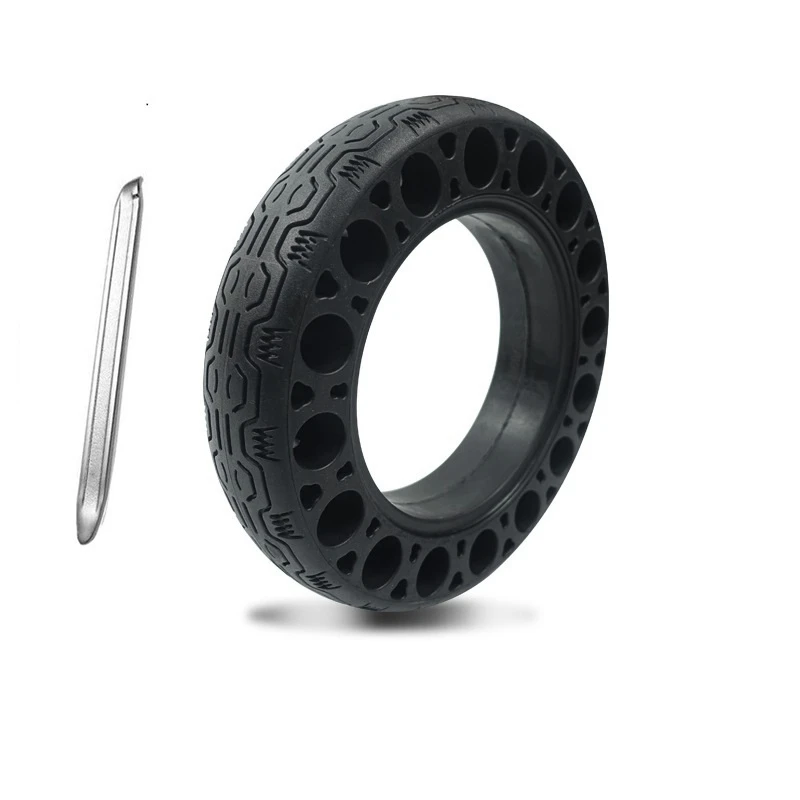 

10-дюймовая резиновая сплошная шина для электрического скутера, сотовая амортизирующая шина для электрического скутера Ninebot Max G30