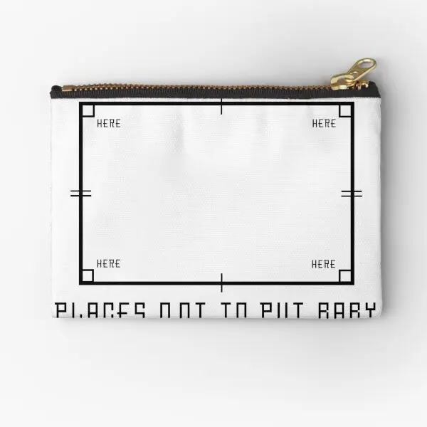 

Noy Puts Baby In The Corner Zipper Pouches Packaging Underwear Pocket Coin Wallet Women Bag Cosmetic Panties Key Men Storage