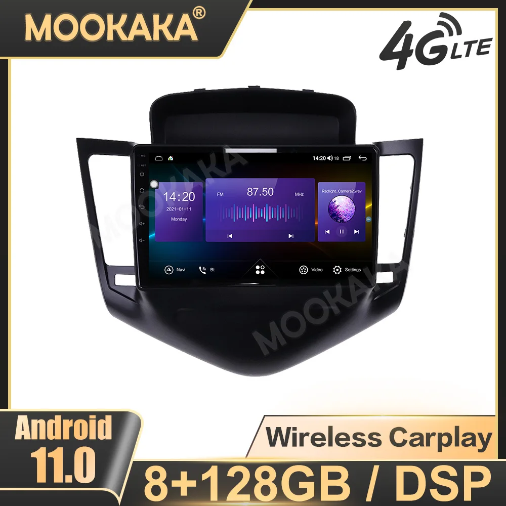 

Car Radio CarPlay For Chervolet Cruze 2008-2012 GPS Navigation Multimedia Player Touch Screen DSP Stereo Head Unit