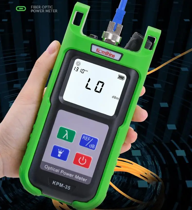 High precision KPM-35 optical power meter Optical attenuation detector Optical power meter Optical cable line test