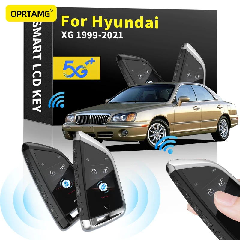 

Пульт дистанционного управления, ЖК-дисплей для автомобиля keyless-go smart Key для Hyundai XG 2000 2001 2002 2003-2017 2018 2019 2020 2021 2022