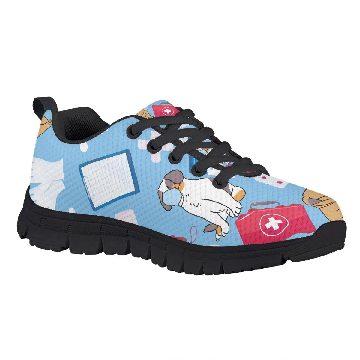 

Nopersonality Cartoon Animal Puppy Printing Kids Sneakers Anime Toddler Sports Shoe School Children's Tennis Shoes Cozy