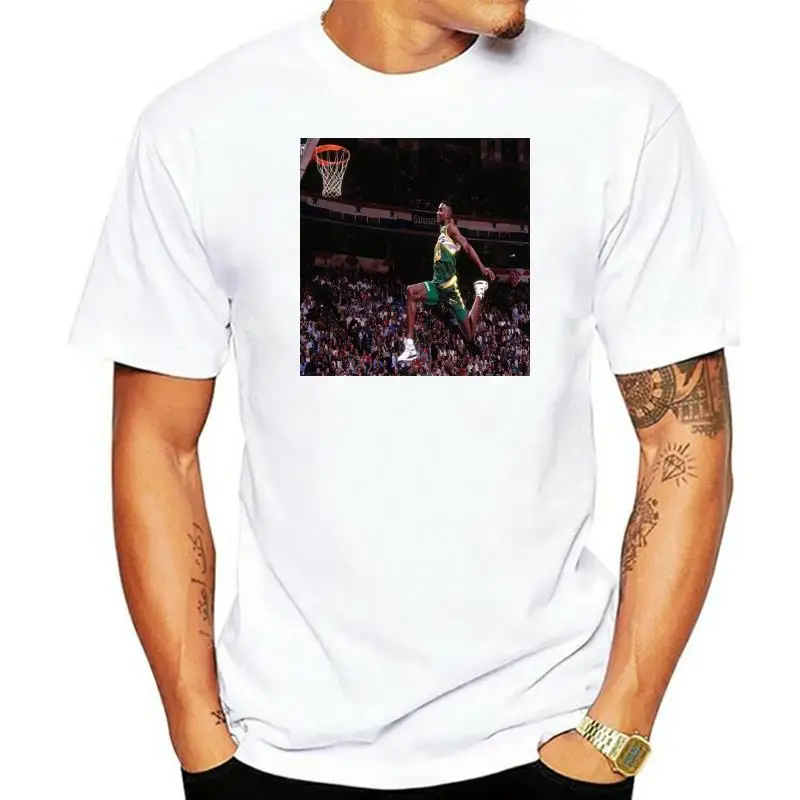 

Shawn Kemp T-Shirt Size S-2Xl Top Quality Tee Shirt