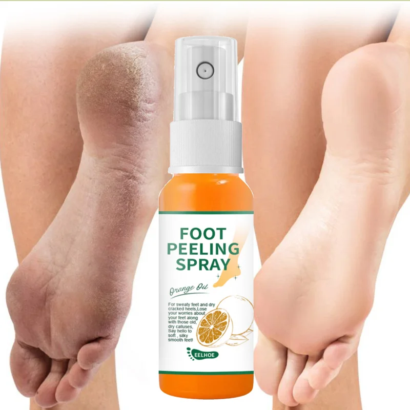 

Foot Peeling Spray Natural Orange Hands Dead Skin Exfoliator Mask Essence Crack Resistance Pedicure Baby Foot Moisturizing Cream