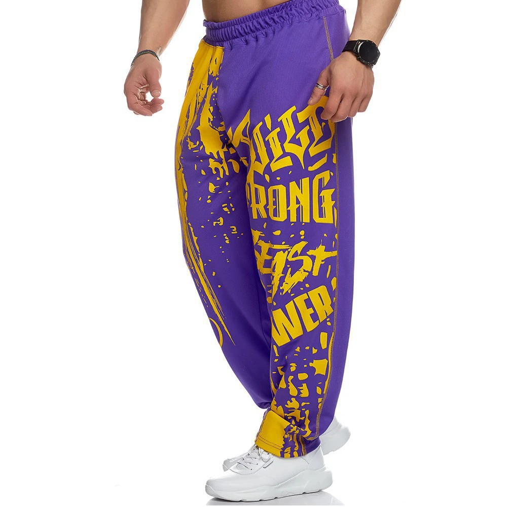 Мужские спортивные брюки полной длины летние легкие леггинсы для бега и фитнеса