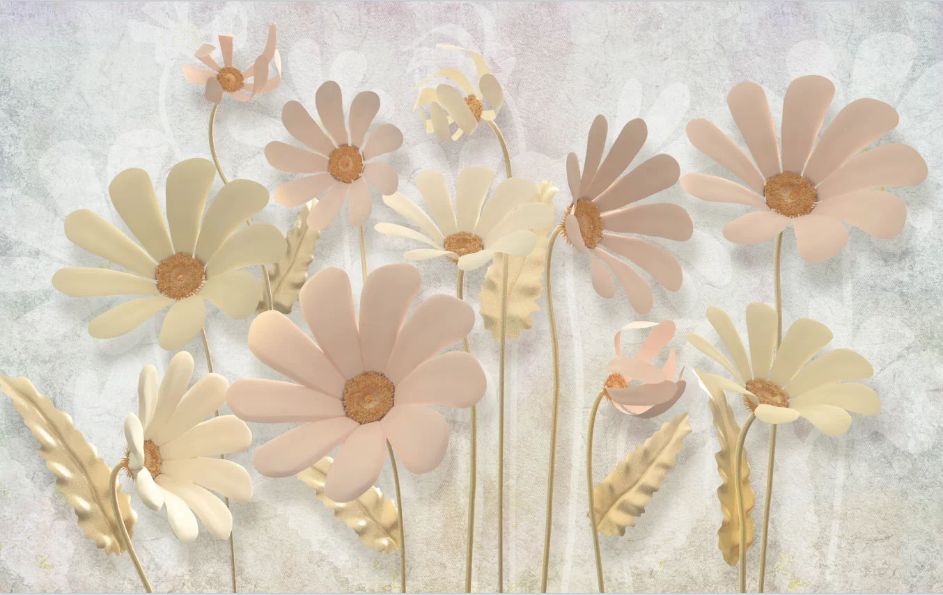 beibehang шелковые обои 3D цветы листья