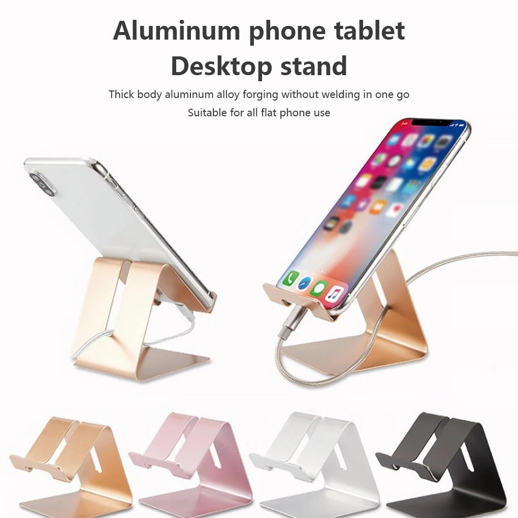 mobile phone holder portable office stand universal cellphone electronic bracket support mount bedroom dorm accessories gold free global shipping