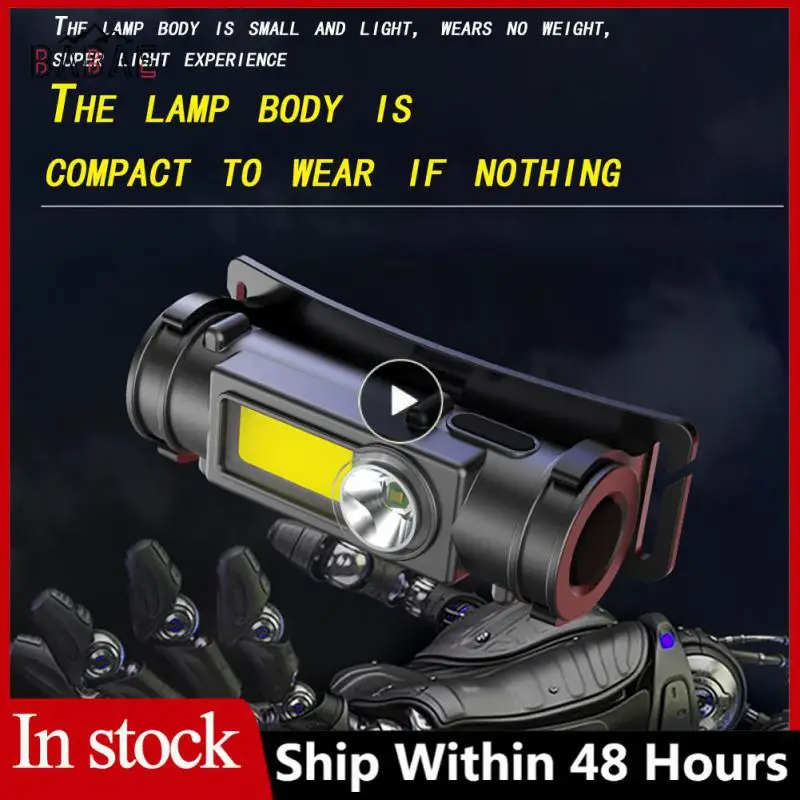 

Outdoor Night Fishing Camping Search Light Multi-function Large Capacity Headlamp Dual-beam Lighting Powerful Head Flashlight