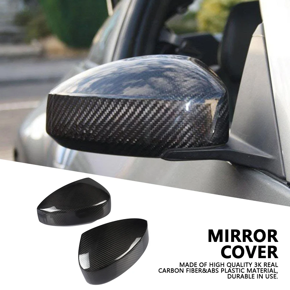 

1 Pair Carbon Fiber Side Rear View Mirror Cover Cap for Nissan 350Z Z33 2003 2004 2005 2006 2007 2008 Rearview Mirror Housing