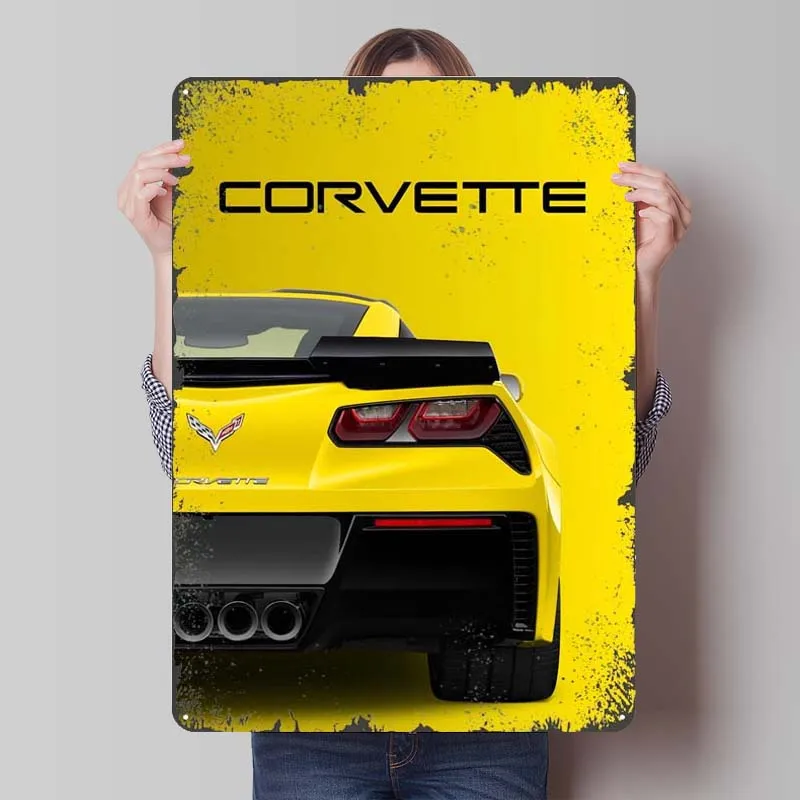 Супер металлический знак Chevrolet автомобильный постер украшение для гаража жесть