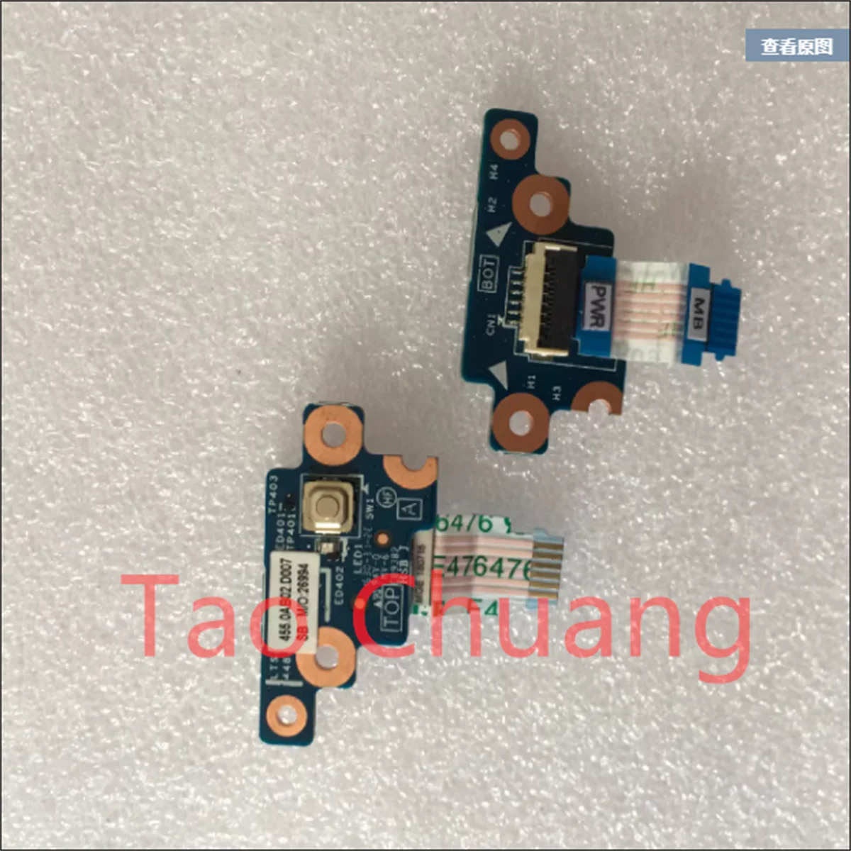 

Плата кнопки переключения питания для Lenovo Thinkpad T580 P52S 17A44-1 SC50Q65827 01YR478