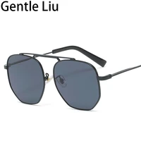 square sunglasses women 2022 luxury brand vintage sun glasses for ladies irregular eyewear shades uv400 lunette de soleil femme