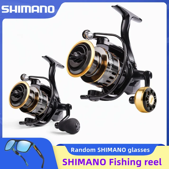 shimano All-metal fishing reel HE500-7000 Maximum towing 10kg spinning wheel  long-range fishing reel fishing gear 1
