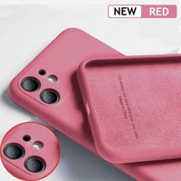 for iphone 11 pro se 2 case luxury original silicone full protection soft cover for iphone x xr 11 xs max 7 8 6 6s phone case